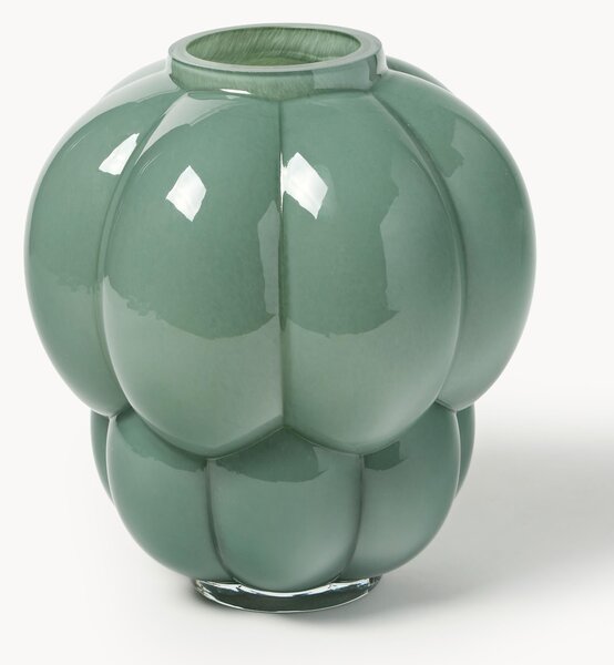 Vaso in vetro soffiato Uva, alt. 28 cm