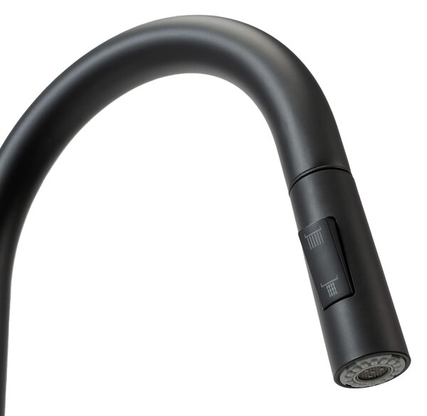 Rubinetto da cucina Rea Fresh Touch Black Matt