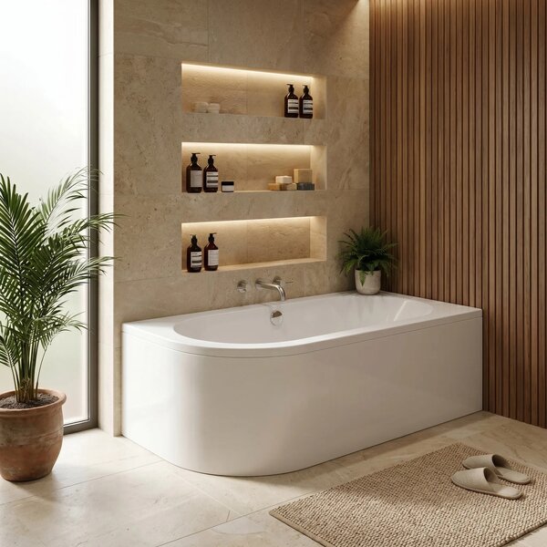 Vasca bagno Rea Orion Right 170cm