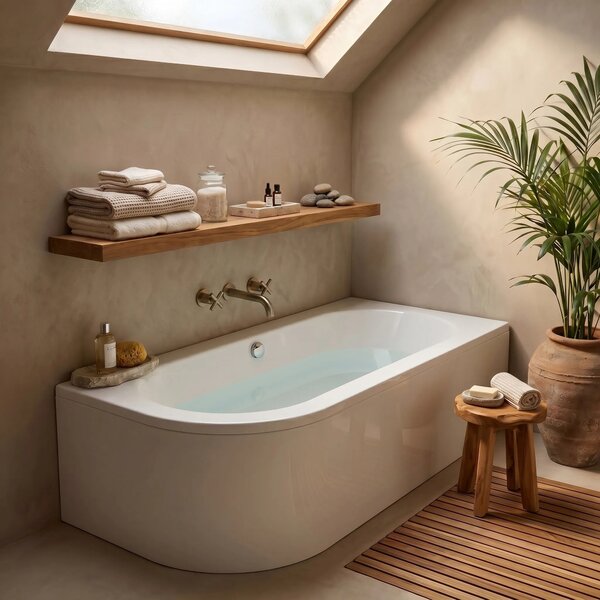 Vasca bagno Rea Orion Right 170cm