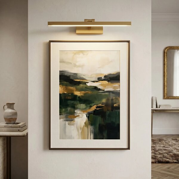 Applique da bagno LED APP1864-1W 60 cm BRUSH GOLD
