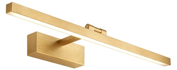 Applique da bagno LED APP1864-1W 60 cm BRUSH GOLD