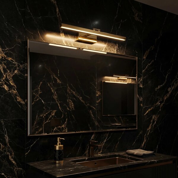 Applique da bagno LED APP1861-1W 60 cm GOLD