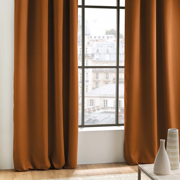 Tenda oscurante color terracotta 135x240 cm Occult – douceur d'intérieur