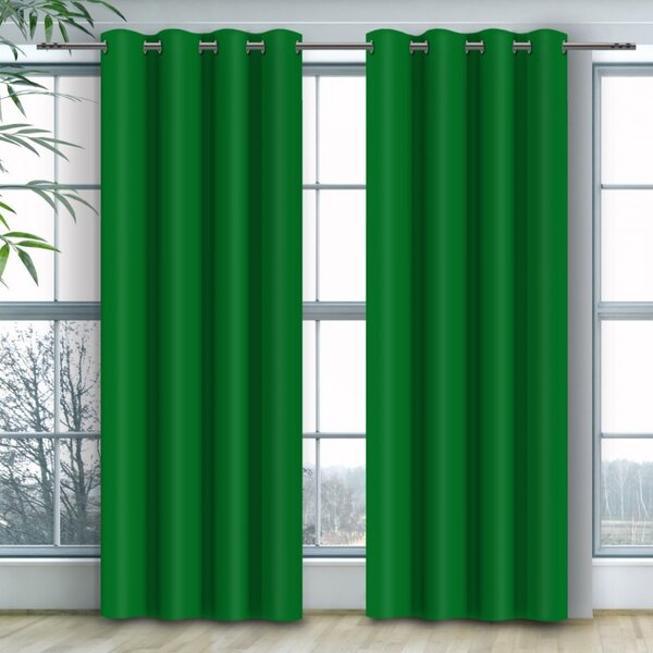 Tenda su anelli Heaven verde