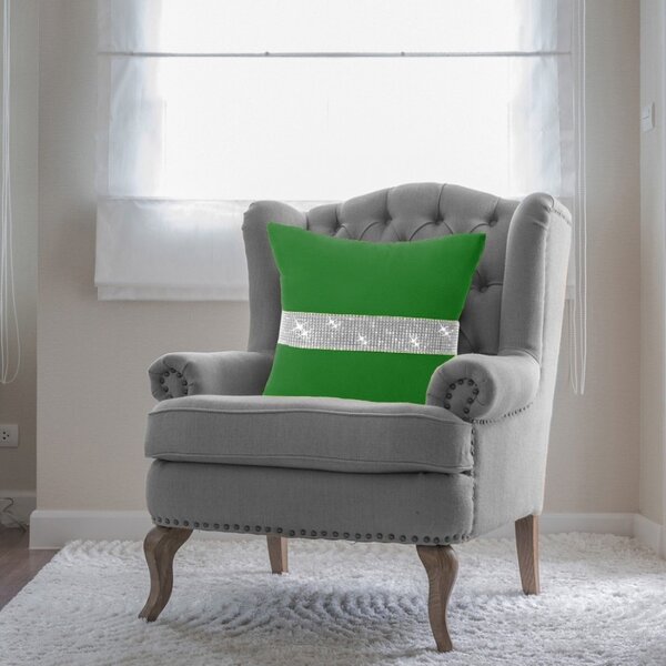 Federa con zirconi verde
