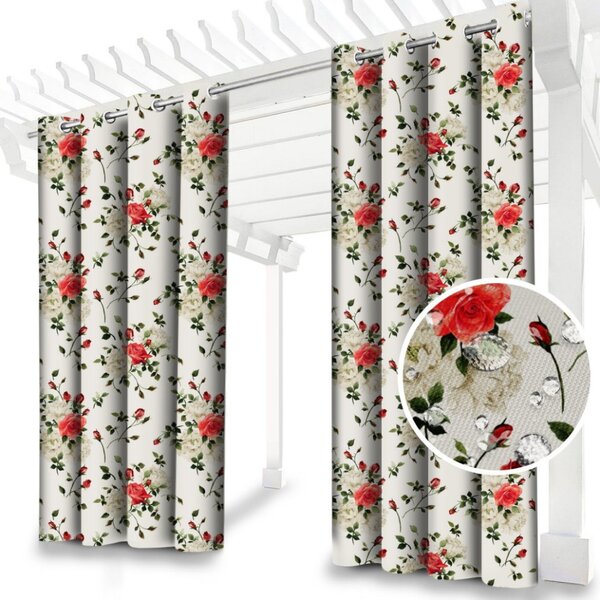 Tenda da giardino su anelli sulla terrazza MIGD294