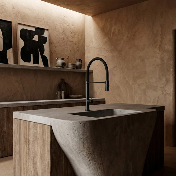 Rubinetto da cucina Rea Viera Black