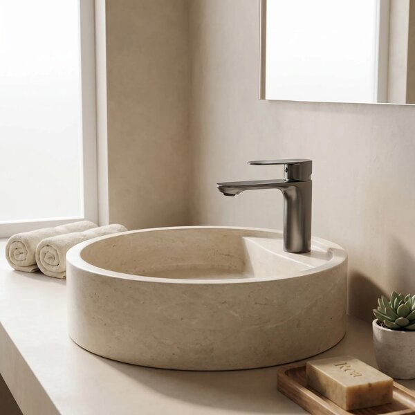 Rubinetto da lavabo Rea Drop Titan low
