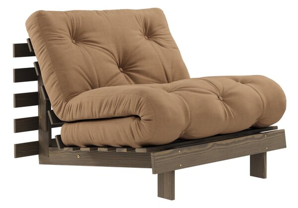Poltrona marrone chiaro Roots - Karup Design