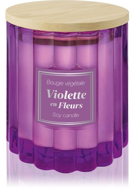 Esprit Provence Violette en Fleurs candela profumata con tappo 100 g