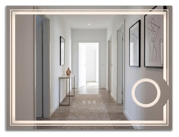 Specchio LED 80x60cm HAVEN