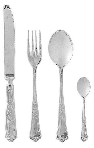 Posate argentate in acciaio inox 16 pz Tilly – Bloomingville