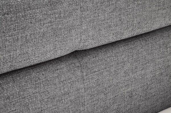 Letto matrimoniale imbottito grigio con contenitore con rete inclusa 160x200 cm Lotte – Meise Möbel