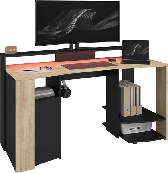 Meta 1 - Scrivania con illuminazione a LED