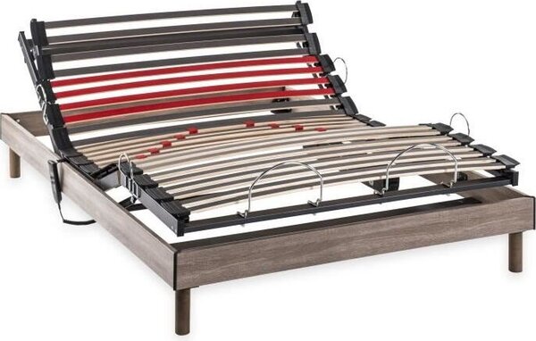 Deko Dream Mattelas Bett+Komfort Samba Relax elettrico Box Spring - 140x200 cm - Materasso in schiuma