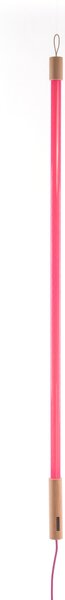 Lampada da terra SELETTI, Linea, Rosa / Rosé, Soggiorno, Vetro, Design