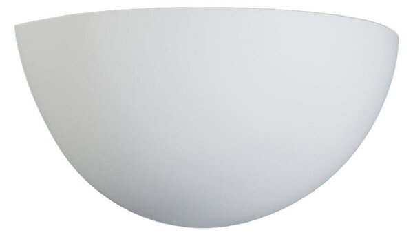 Applique da parete Lindby, Pascali, dimmerabile, Bianco, Soggiorno, Gesso / Argilla, Moderno
