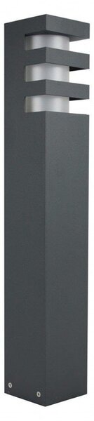 Paletto da giardino 50 cm 1xE27 grigio scuro IP54 SU-MA RADO RADO 2 DG