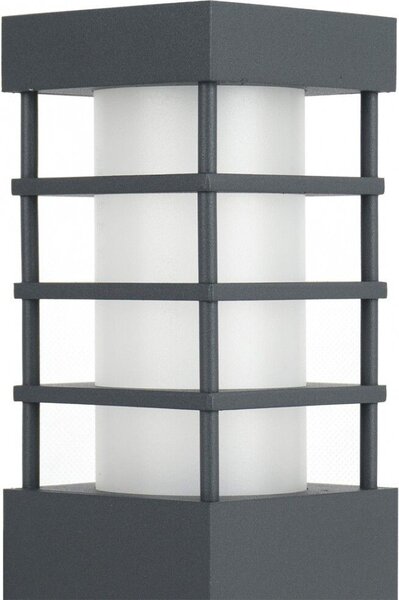 Paletto da giardino 50 cm 1xE27 grigio scuro IP54 SU-MA RADO RADO II 2 DG