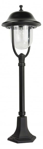 Lampada da giardino retrò a stelo 87 cm 1xE27 nero IP43 SU-MA Prince K 5002/3/O