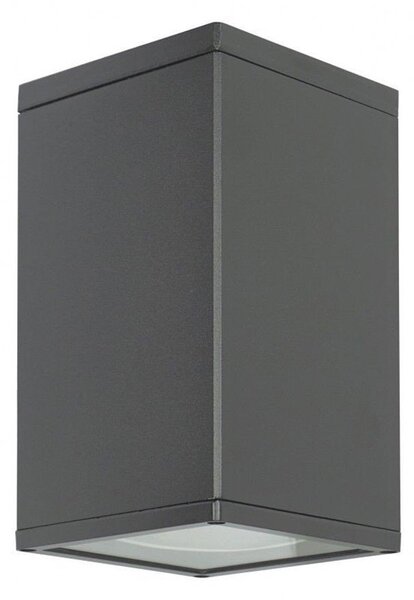 Lampada da soffitto spot esterna 21x12 cm 1xE27 grigio scuro IP54 SU-MA 8003 DG