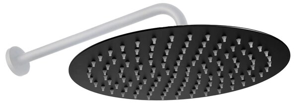 Soffione doccia Rea Black Matt 25cm