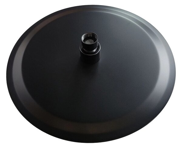 Soffione doccia Rea Black Matt 25cm
