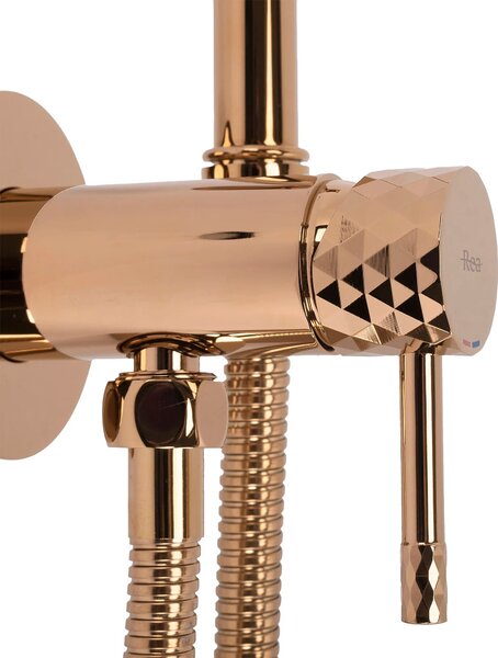 Rubinetto bidet Rea Lungo Loop Diamond Copper