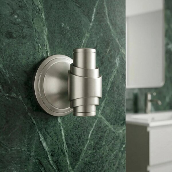 Appendiabiti da bagno 1609 Aristo Brushed Nickle