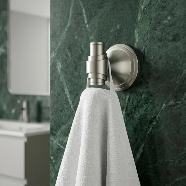 Appendiabiti da bagno 1609 Aristo Brushed Nickle