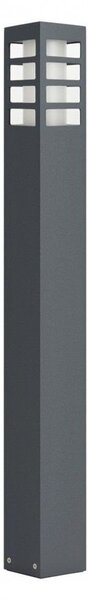 Paletto da giardino 75 cm 1xE27 grigio scuro IP54 SU-MA RADO RADO III 1 DG