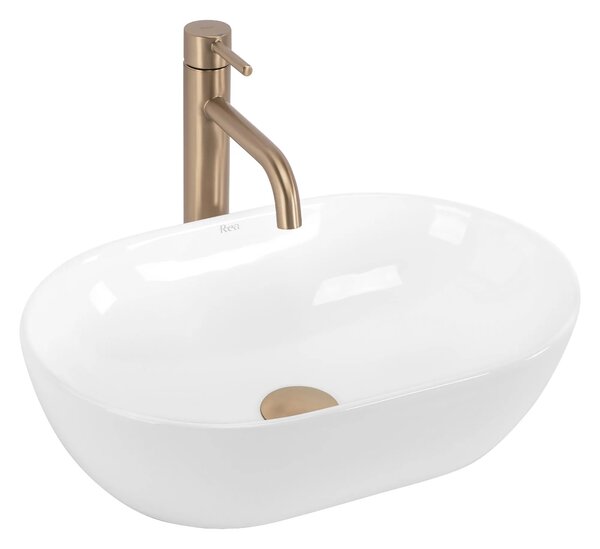 Lavabo da appoggio Rea Amelia 45