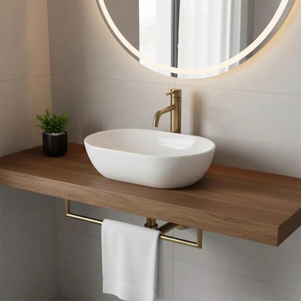 Lavabo da appoggio Rea Amelia 45