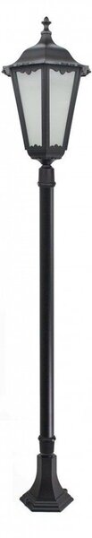 Lampada da giardino 170x30 cm 1xE27 nero IP43 SU-MA Retro K 5002/1/BD 45
