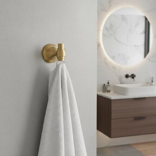 Appendiabiti da bagno 1609 Aristo Brushed Gold
