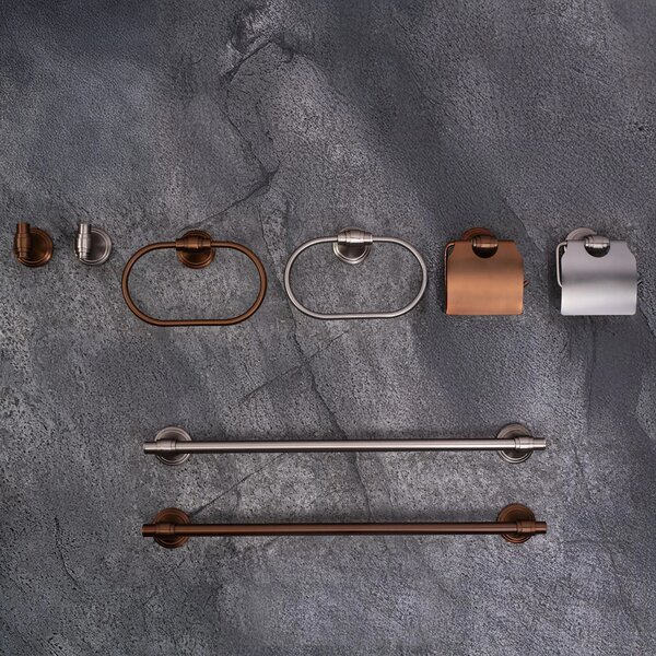 Portarotolo carta igienica 1608 Aristo Brushed Gold