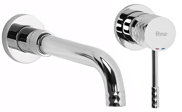Rubinetto da incasso Rea Lungo Diamond Chrom + BOX