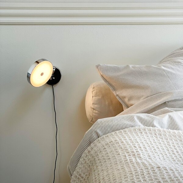 Applique da parete Dyberg Larsen, Starlight, dimmerabile, Metallizzato, Soggiorno, Metallo, Design