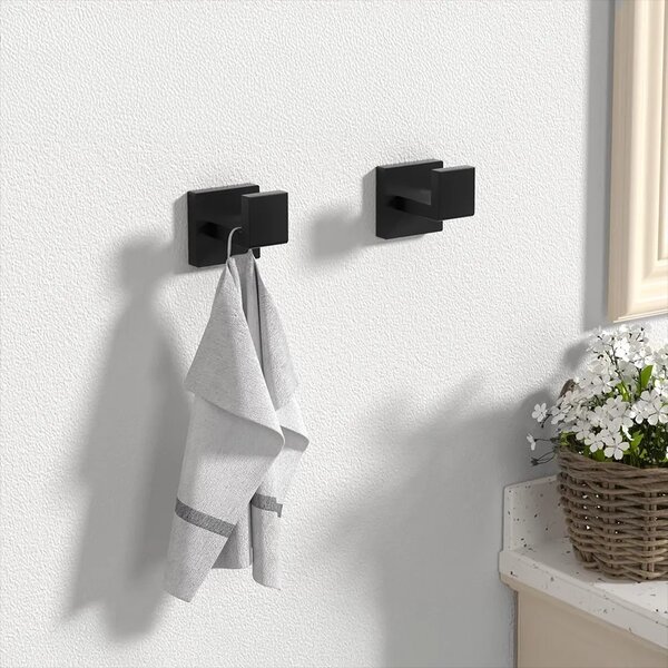 Set accessori da bagno Rio Black 4 pezzi