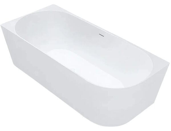 Vasca da bagno angolare in acrilico Bellanto Slim 170 Sinistra