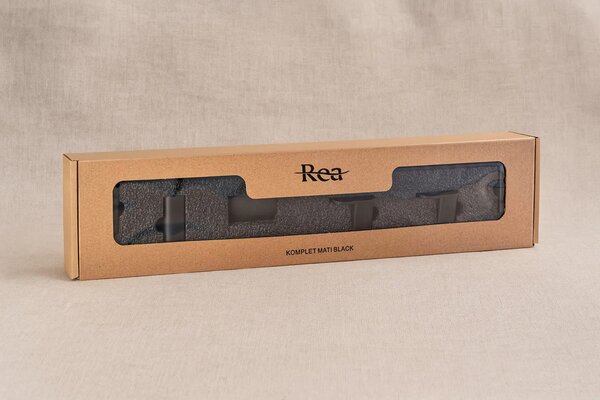 Set accessori da bagno Mati Black 4 pezzi