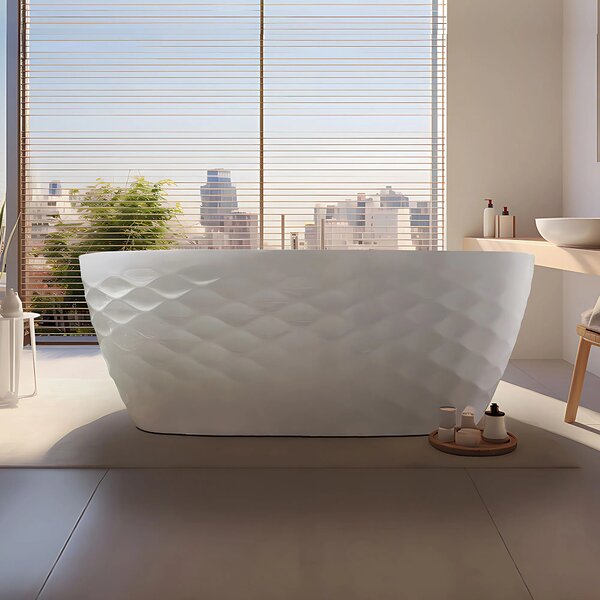 Vasca da bagno freestanding in acrilico GAJA 170