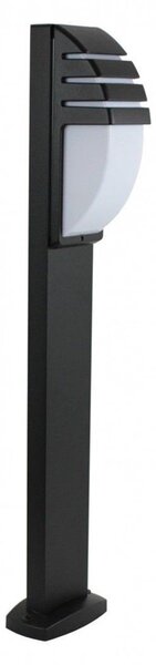 Lampada da esterno a stelo da giardino 1xE27 nera IP54 SU-MA 11836 R BL