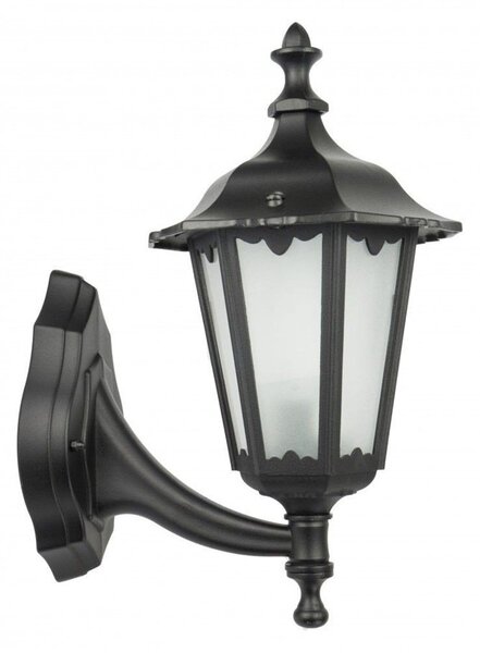 Lampada da parete per esterni 1xE27 nero IP43 SU-MA Retro K 3012/1/M g