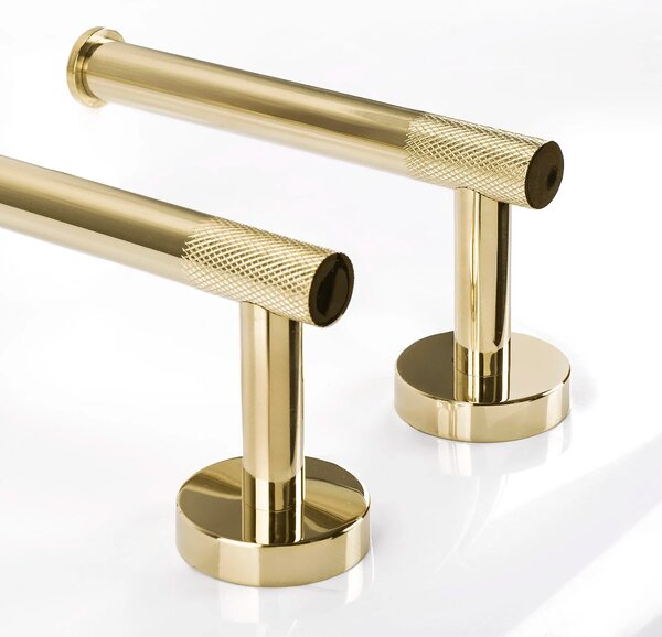 Set accessori da bagno GRID Gold 4 pezzi