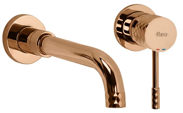Rubinetto da incasso Rea Lungo Diamond Copper + BOX