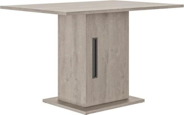 Tavolo da pranzo - Boston - Rettangolare - Gambe a colonna - 6 persone - L 120 x P 80 x H 76 cm - Gami