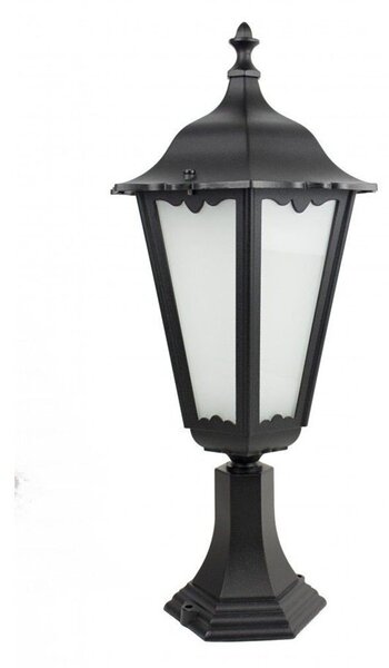 Lampada da giardino 65x30 cm 1xE27 nero IP43 SU-MA Retro K 4011/1/BD