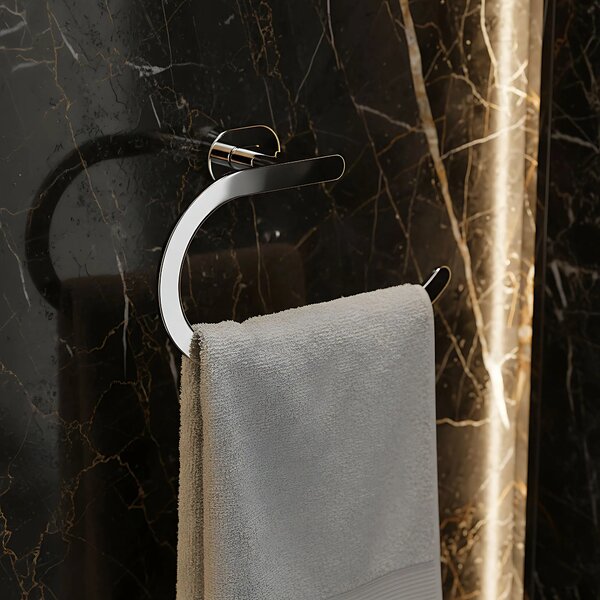 Portasciugamano da bagno 110 Til Chrome
